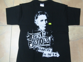 Sex Pistols, pánske tričko čierne 100%bavlna 